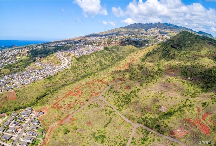 Another view looking west, with Kulihi St at bottom left.