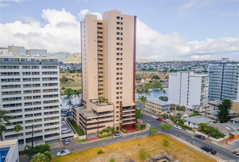 View of Monte Vista condo.