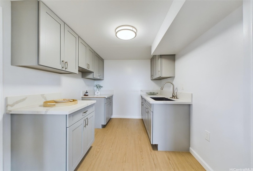 Downstairs wet bar