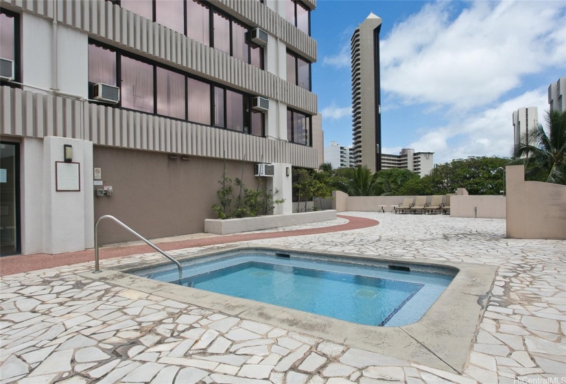 There is also a jacuzzi and BBQ area on the 5th floor.