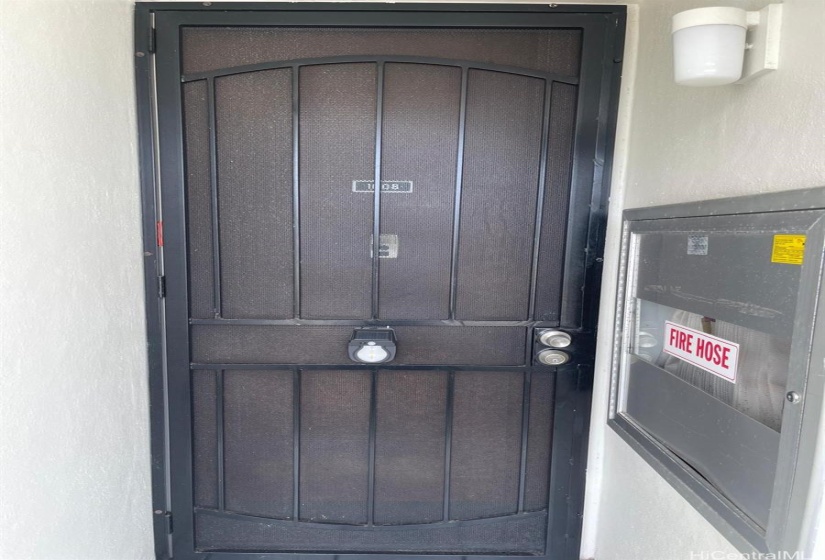 Unit security door