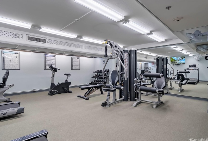 Stay in shape at the Fitness center during your stay.