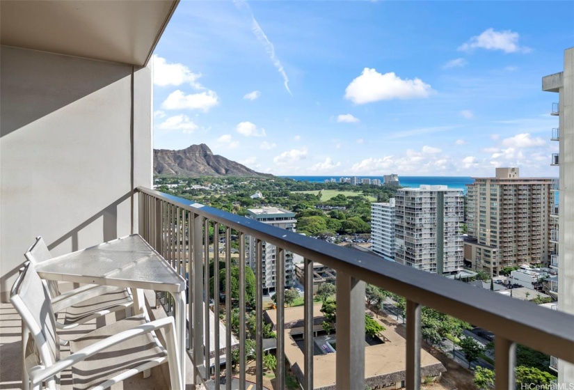 Welcome to Waikiki Sunset unit 2310. Enjoy Breathtaking views of Diamond Head, the ocean, and sparkling city lights.