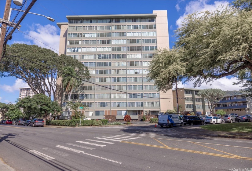 View of building from Wilder Ave.