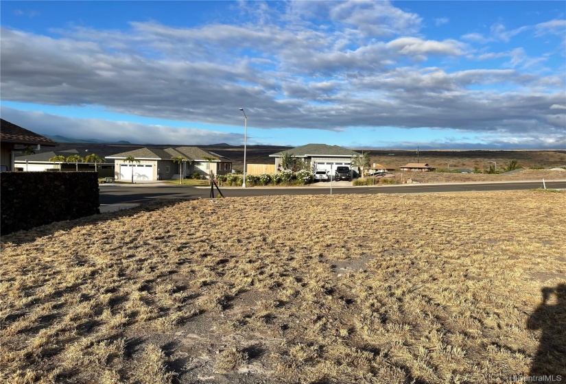 Back of lot, facing front - left hand side of lot.