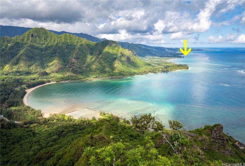 Aerial View of Coastline