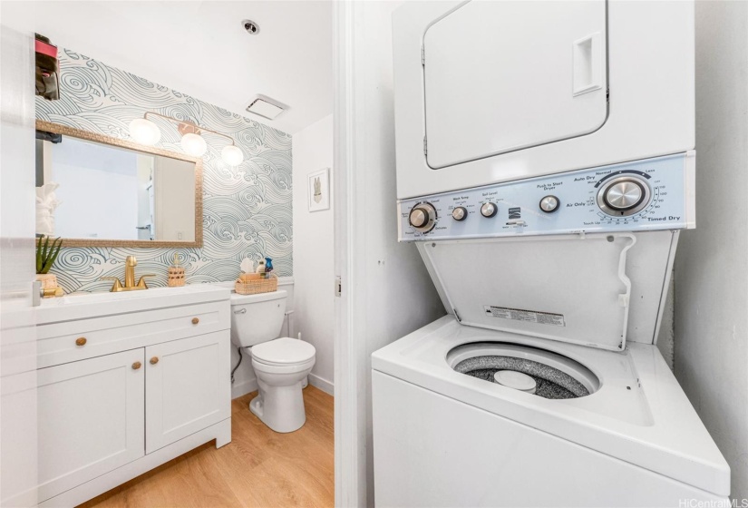 Half Bathroom; In-Unit Washer/Dryer