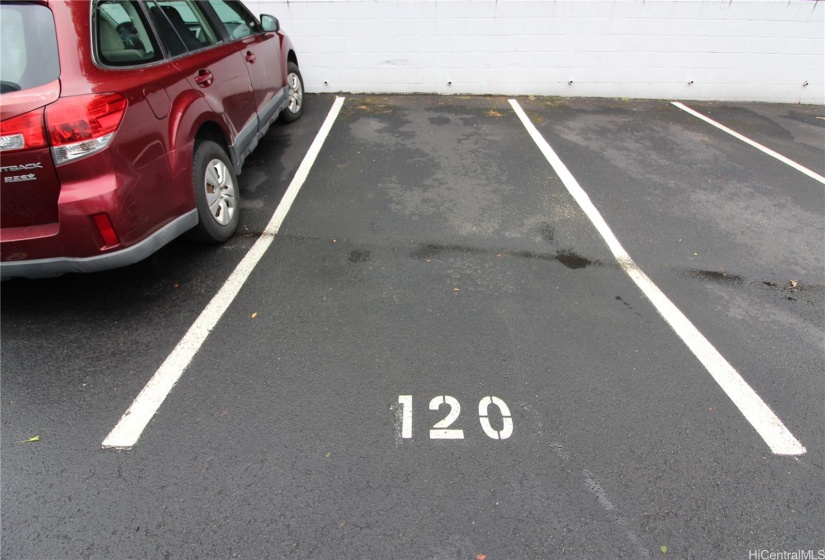 Assigned parking space