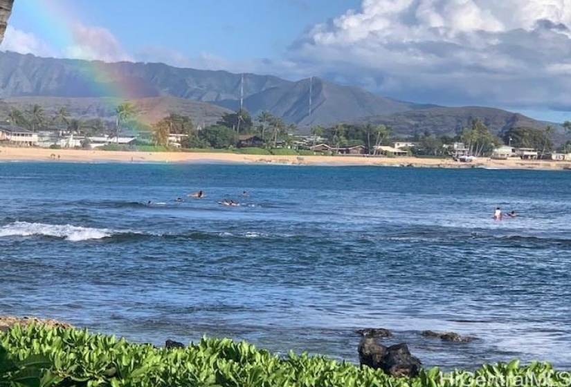 Makaha Beach Rainbow