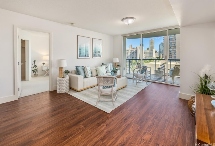 Beautifully upgraded/decorated unit at Allure Waikiki!