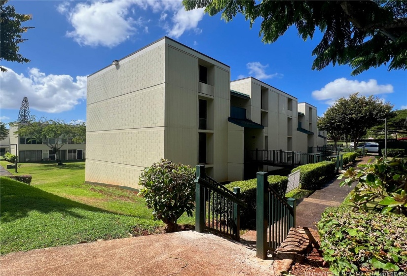 Front and Side and Back of Building 