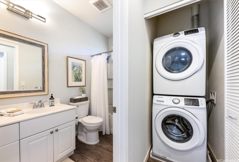 Bathroom #2 and laundry