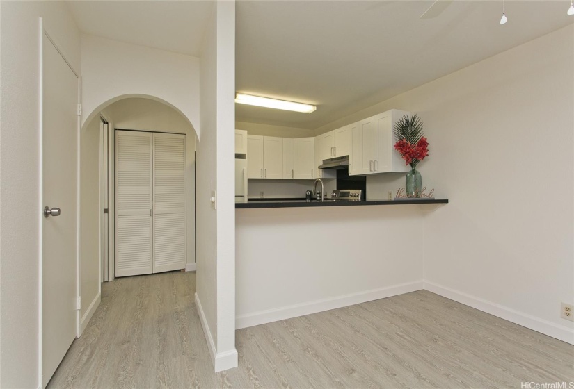 Breakfast bar convenience for casual dining and entertaining!