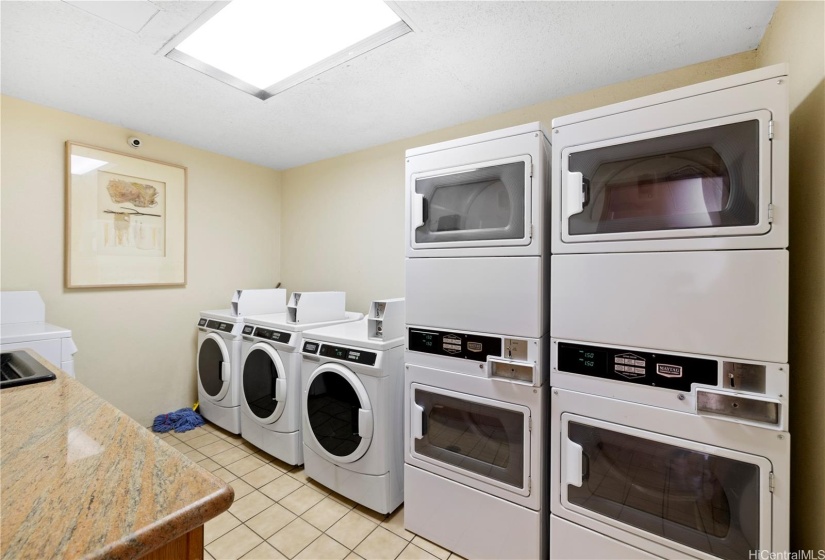 Community Laundry Area.