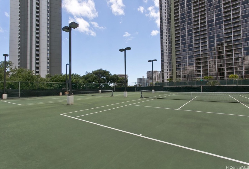 TENNIS COURTS