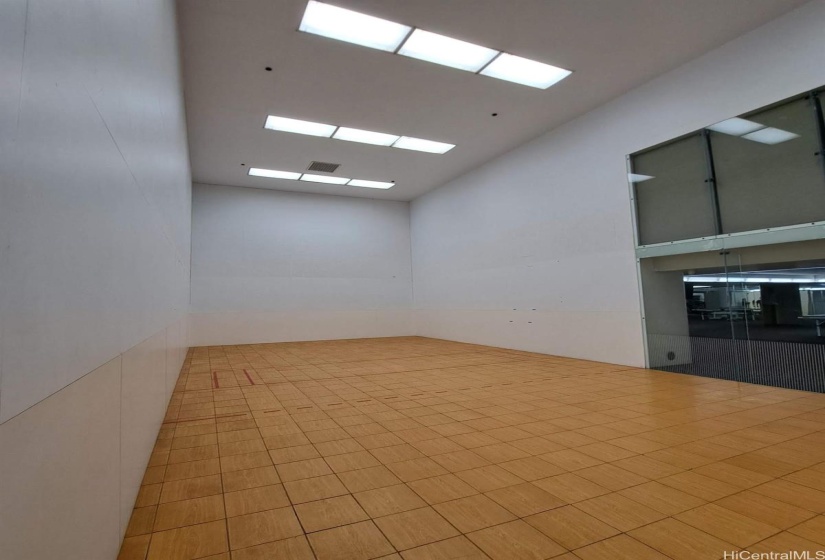 Indoor Racquetball Court