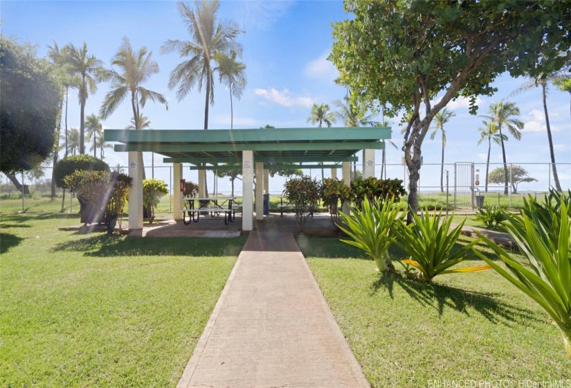 BBQ and recreation area *Virtually enhanced*