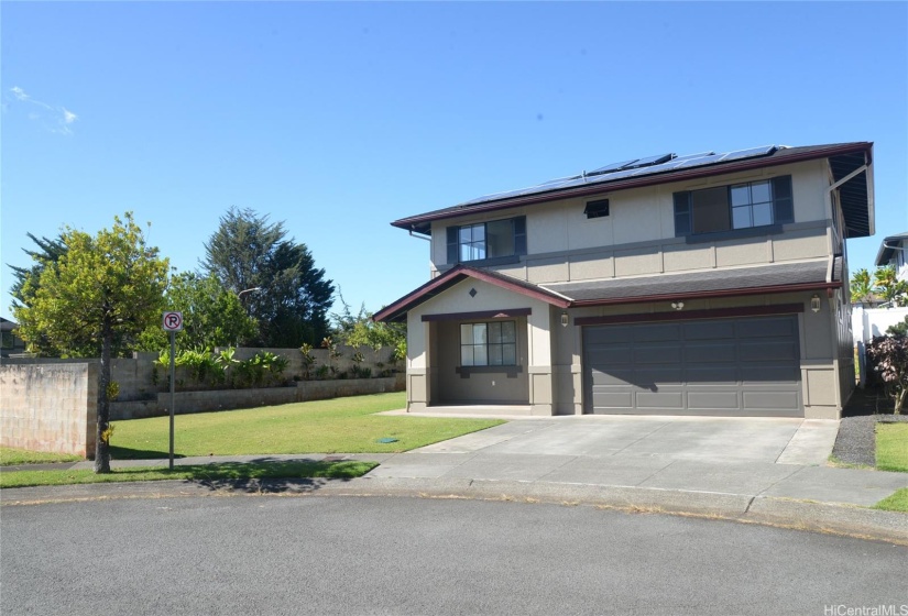 Home as seen from the street
