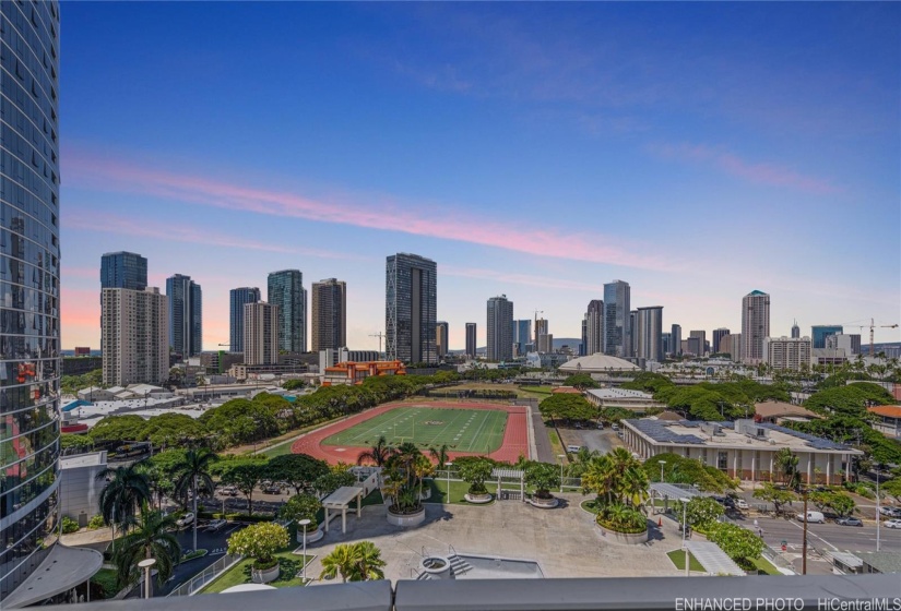 Enhanced. Majestic City View