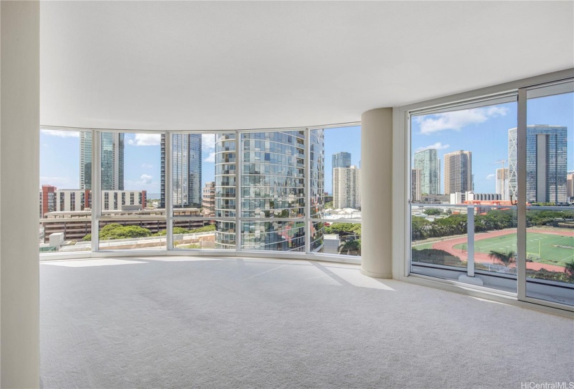 City Scape View from Main Living Area