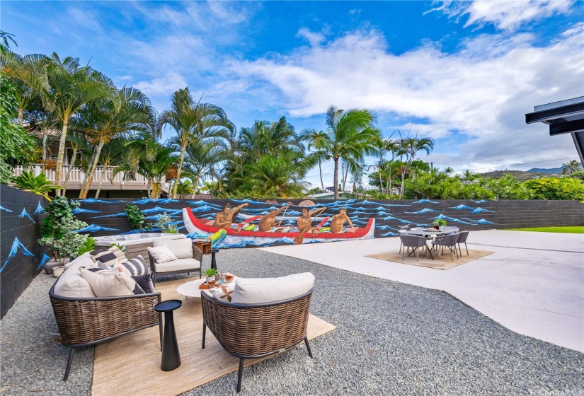 Outdoor Areas are specifically designed to be enjoyed & entertain or host yourguests!