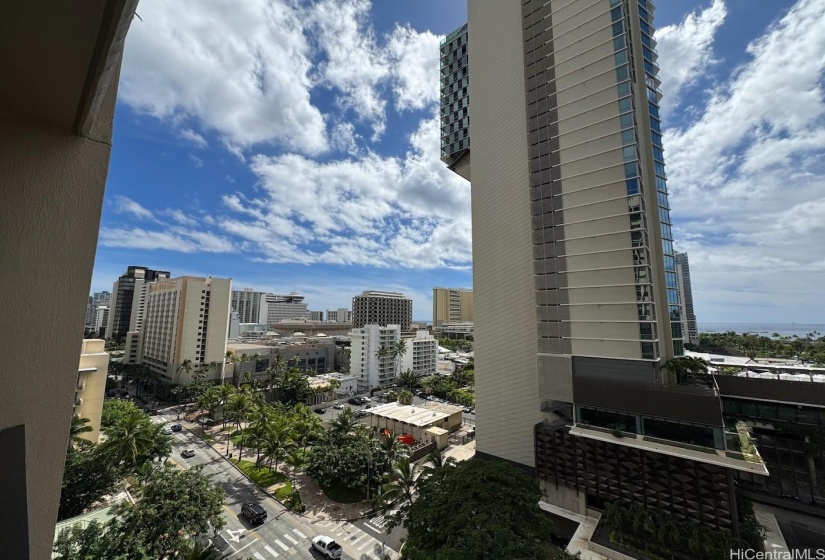 Waikiki neighborhood views - this is an East facing view.