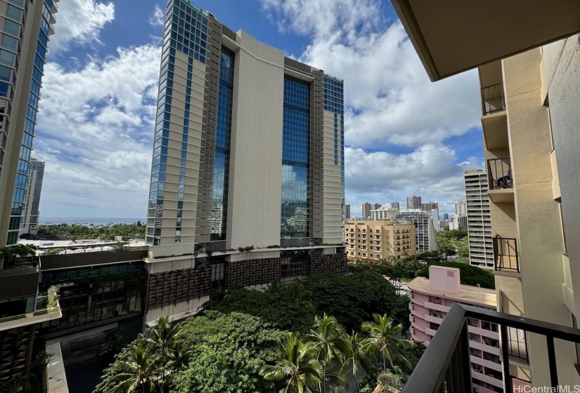 West facing views from lanai.