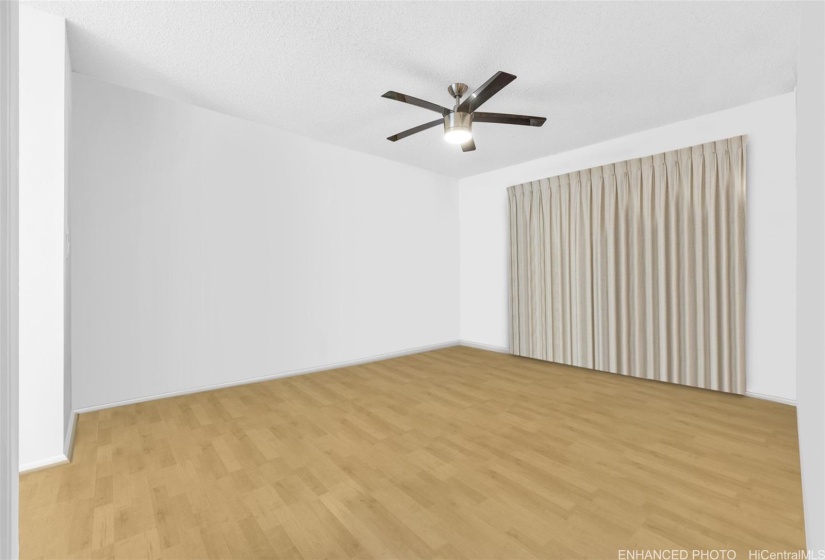 Primary Bedroom - Virtually Enhanced with Furniture Removed