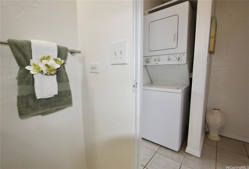 Washer/Dryer unit in condo