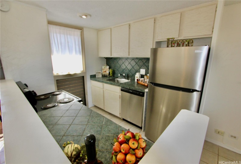 Kitchen with new appliances