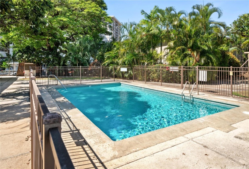 community pool on property. Swim every day if you want to!