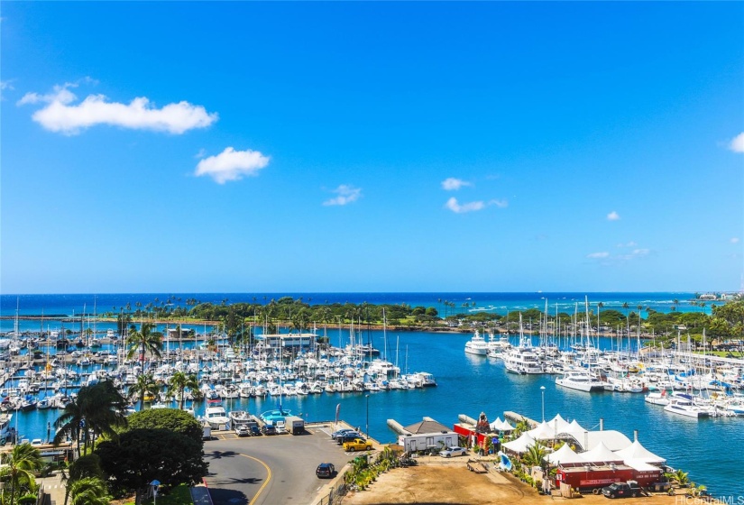 Beautiful Ocean/Marina View