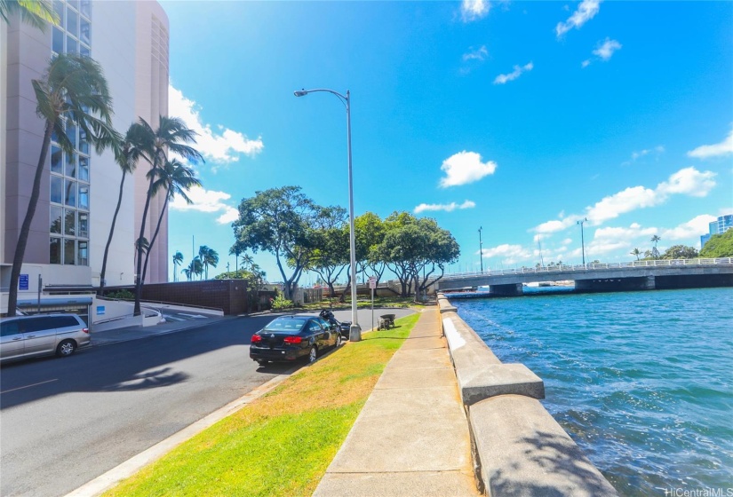 Ala Wai Canal Front