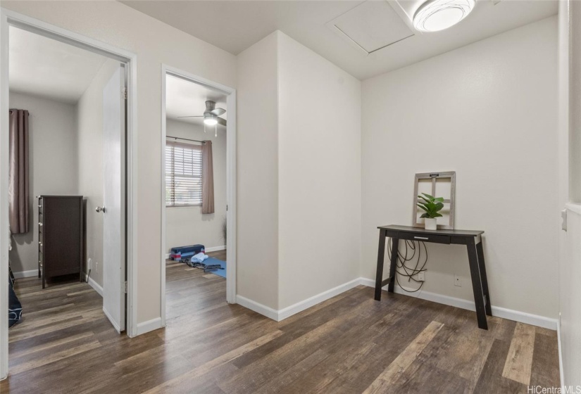 Upstairs Loft Area can be used as an office space, study area, or anything you can put your mind to.