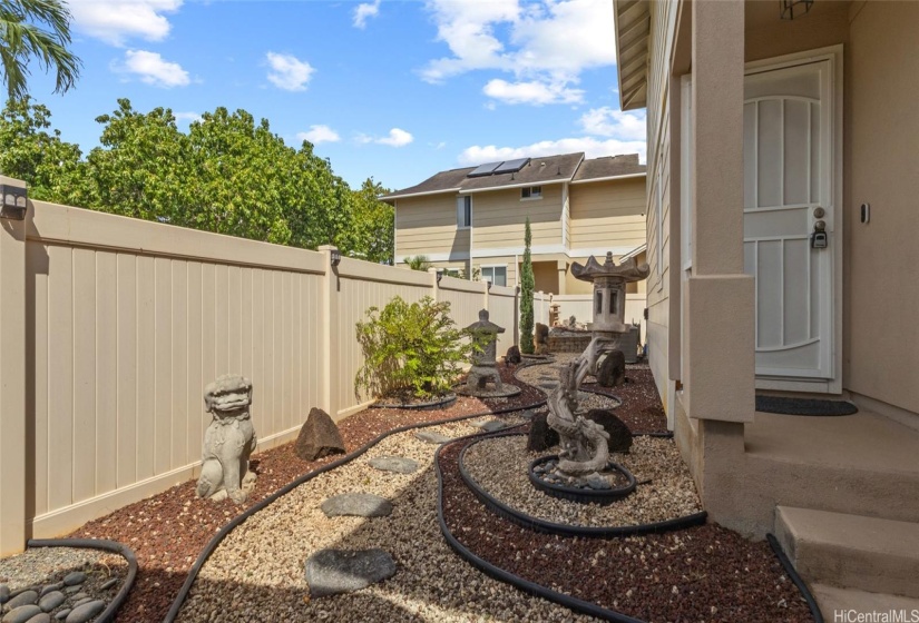 Low maintenance yard