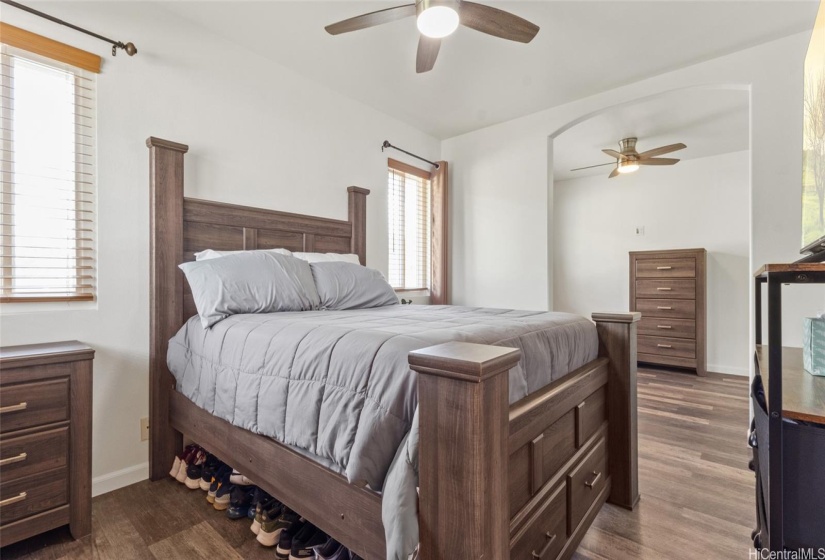 Master Bedroom with an Adjoined Bedroom. Perfect for a nursery, office, retreat, or extra space.