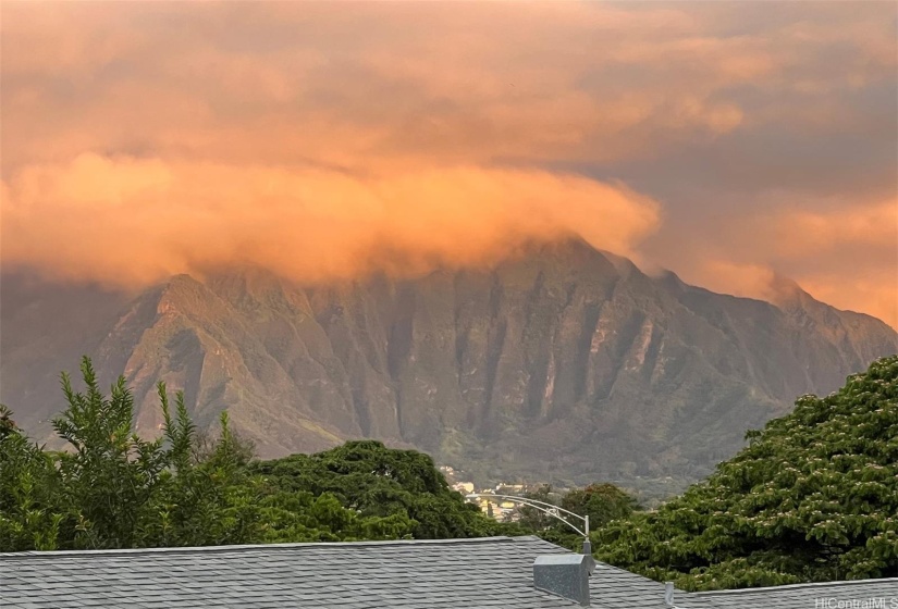 View from primary bedroom