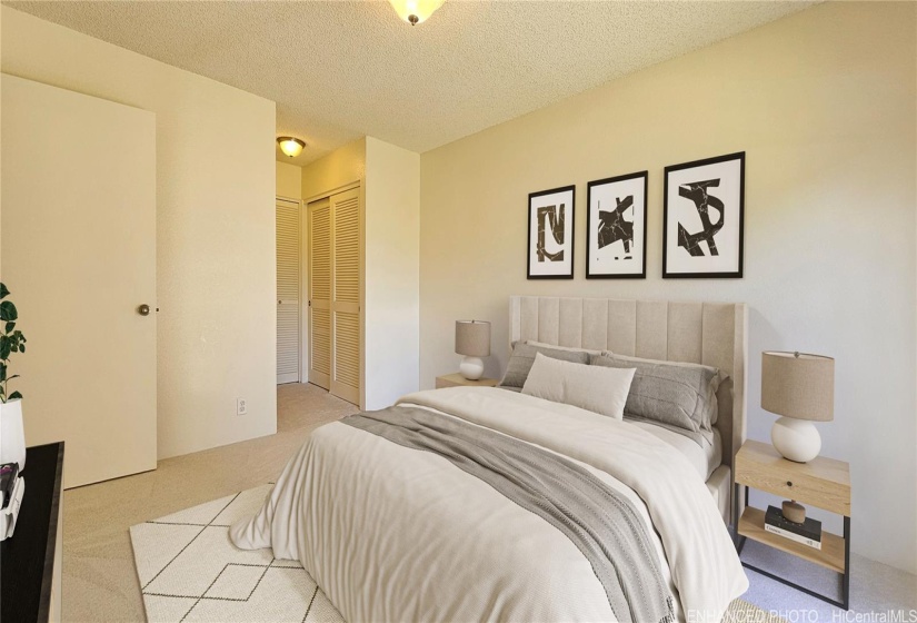 Enhanced- Virtually Staged Primary Bedroom