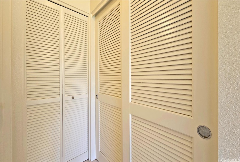 Primary Bedroom Closets