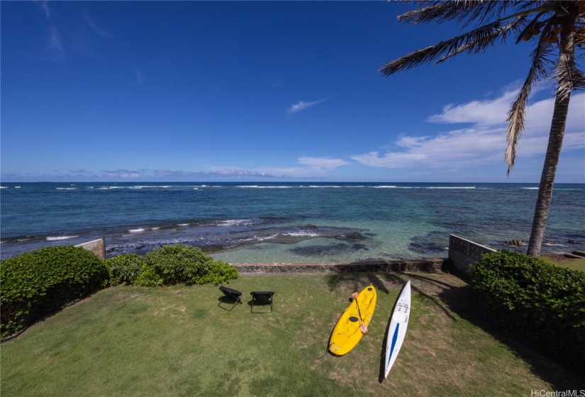 Snorkel, Swim, Kayak, Outrigger... take your pick.
