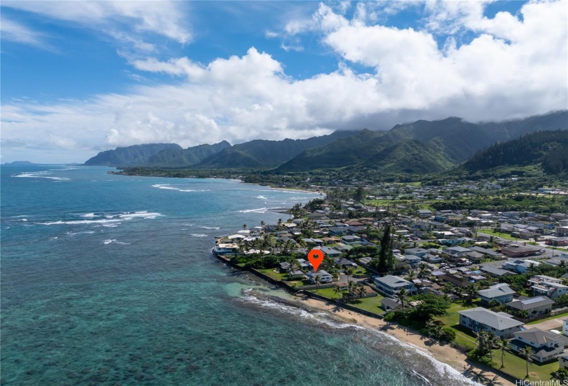 Oahu's windward coastline.