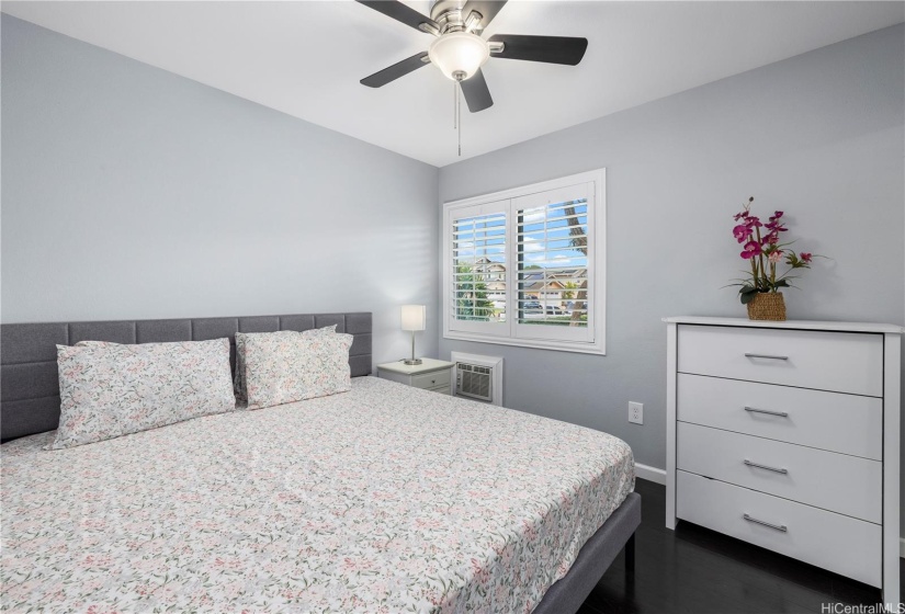 First Bedroom w/ King size bed