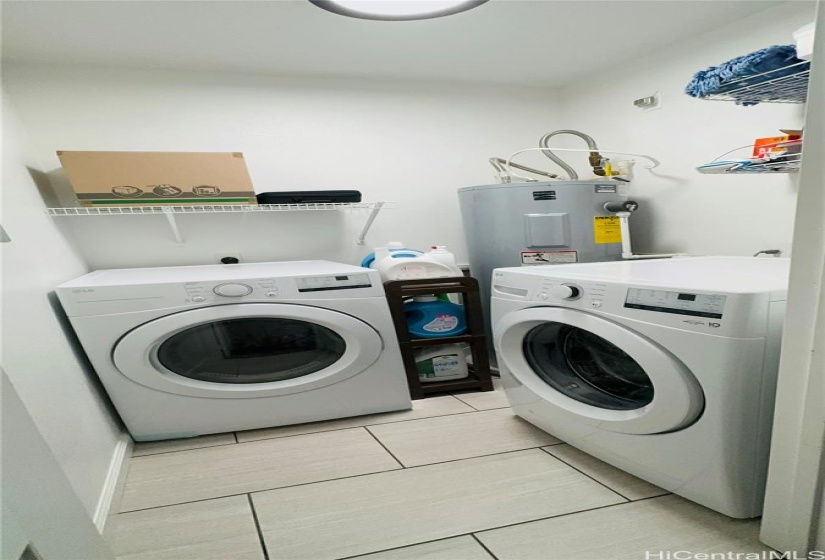 In Unit Washer & Dryer with Designated Laundry room