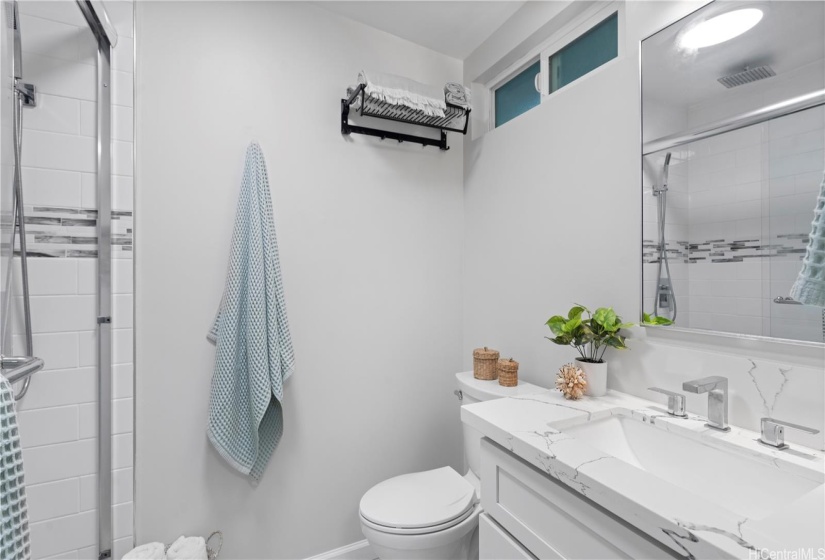 Bathroom on the second level