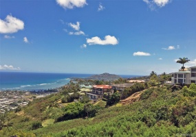 Expansive views – including preferred picture-perfect Majestic Diamond Head, Ocean, Coastline and Mountain –showcase gorgeous magical sunsets most of the year. Homes across are in the Pointe area and property below is preservation so your views are 