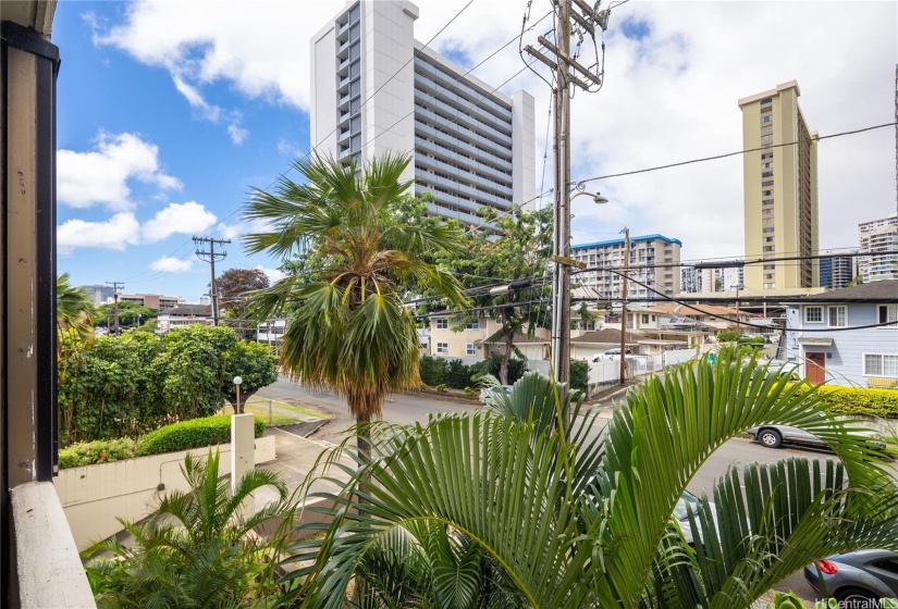 View from the lanai