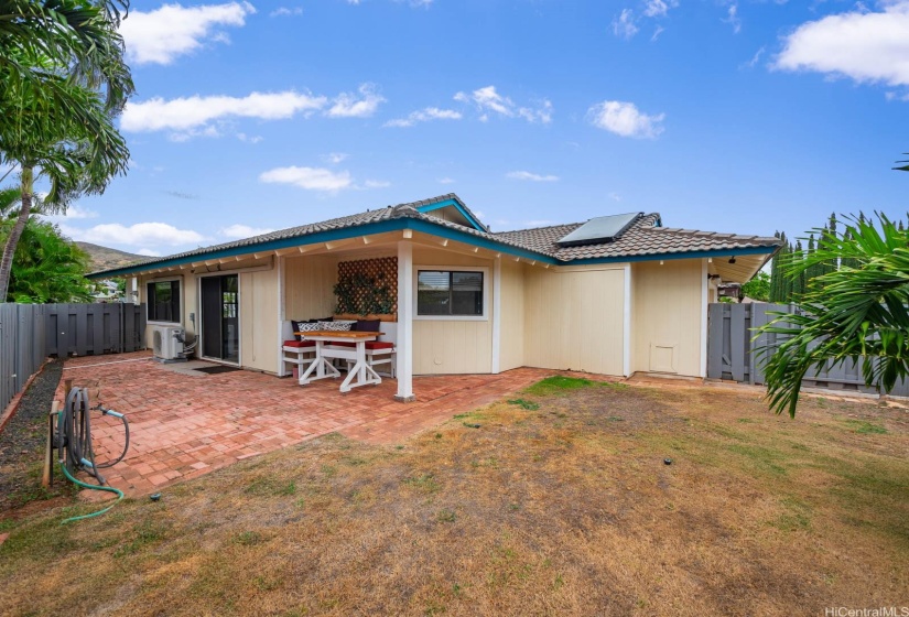 One of the largest lots in lower Kapolei! A bit of water and TLC will surely bring it back to life. Imagine backyard BBQs here!