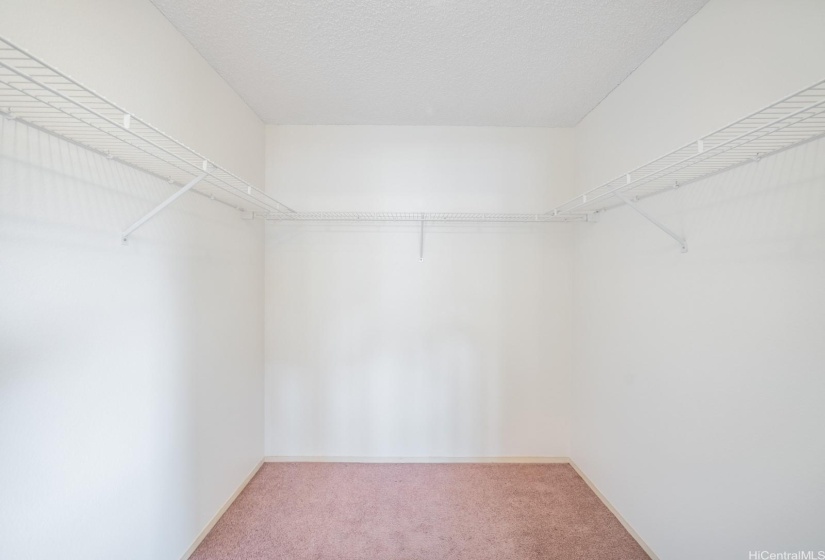 Generous sized walk in closet in primary bedroom