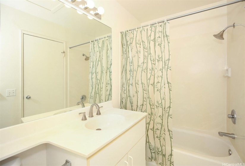 Second bathroom off hallway