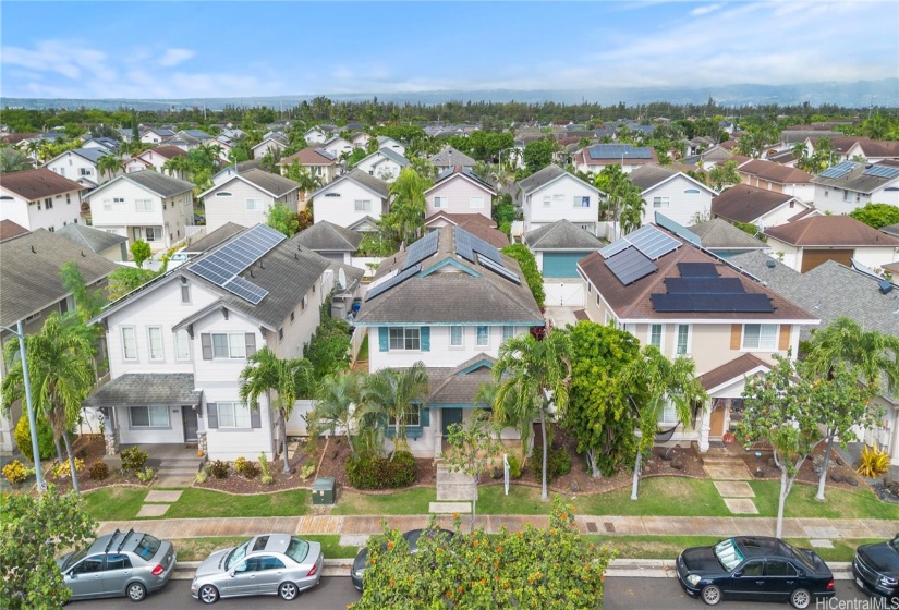 Great lot on a quiet street